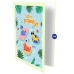 Dog Pool Summer Greeting Card