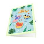 Dog Pool Summer Greeting Card