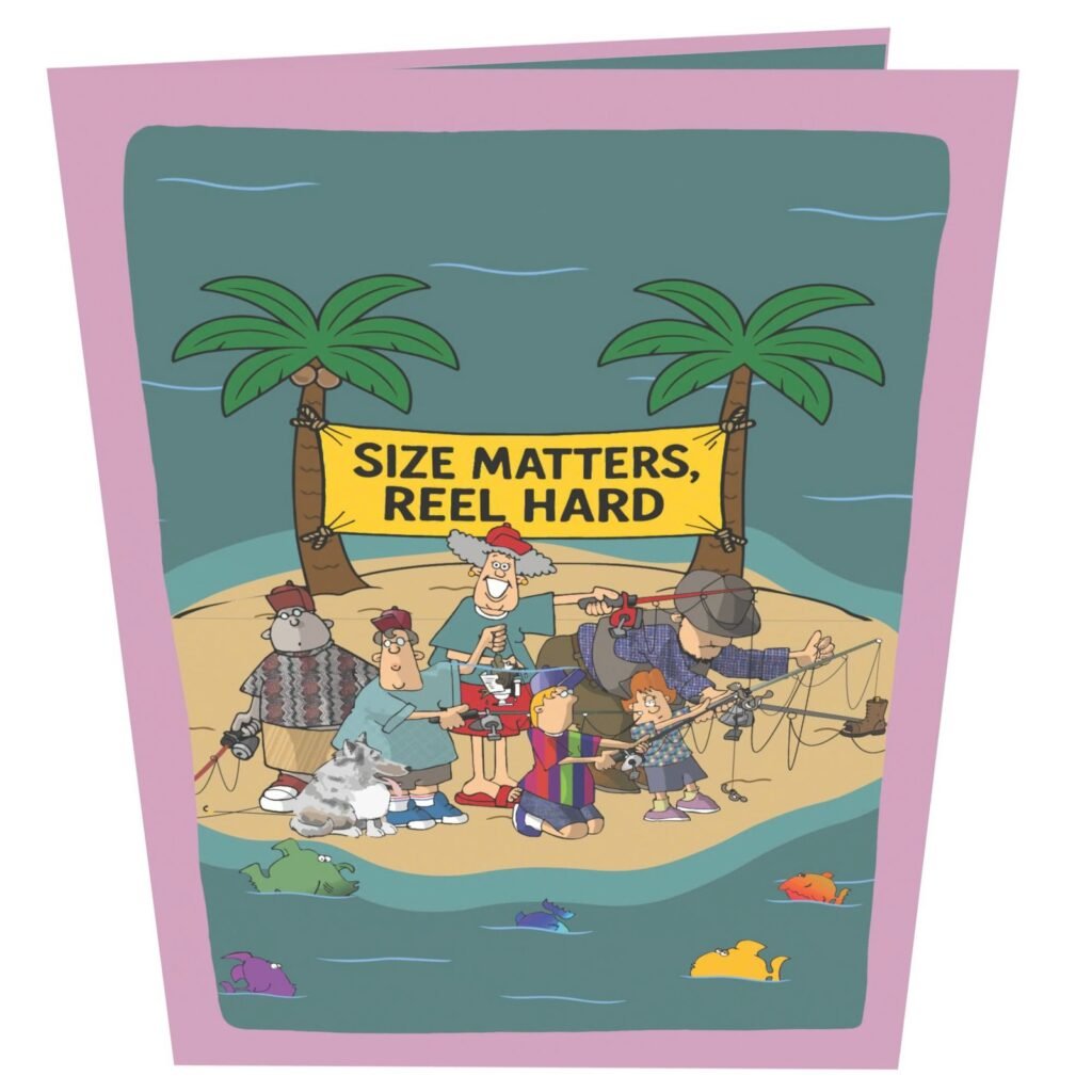 Fishermen 3D Pop Up Card