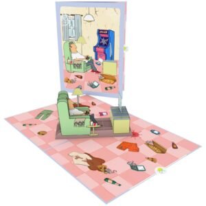 Game Addictor 3D Pop Up Card