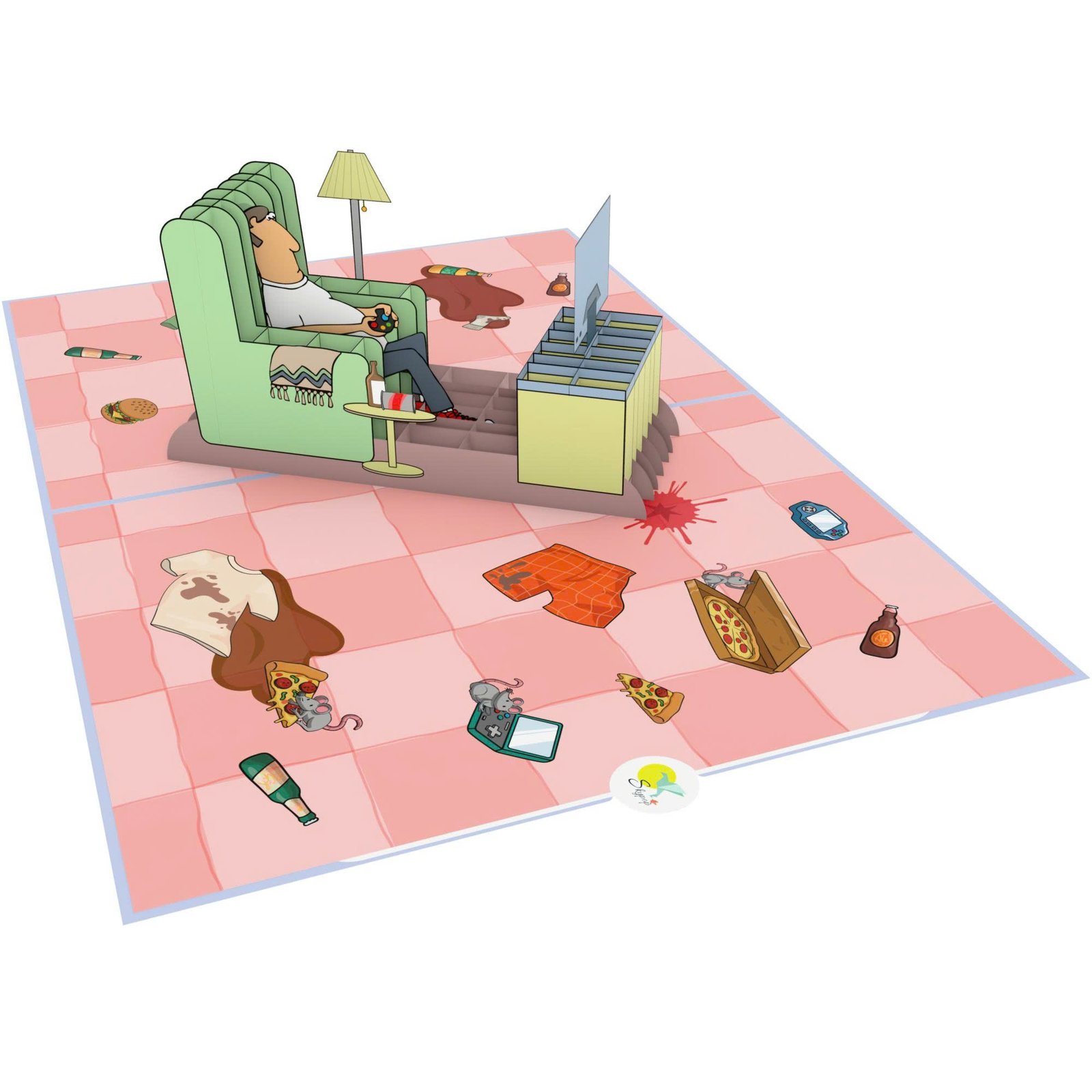 Game Addictor 3D Pop Up Card Game Addictor 3D Pop Up Card