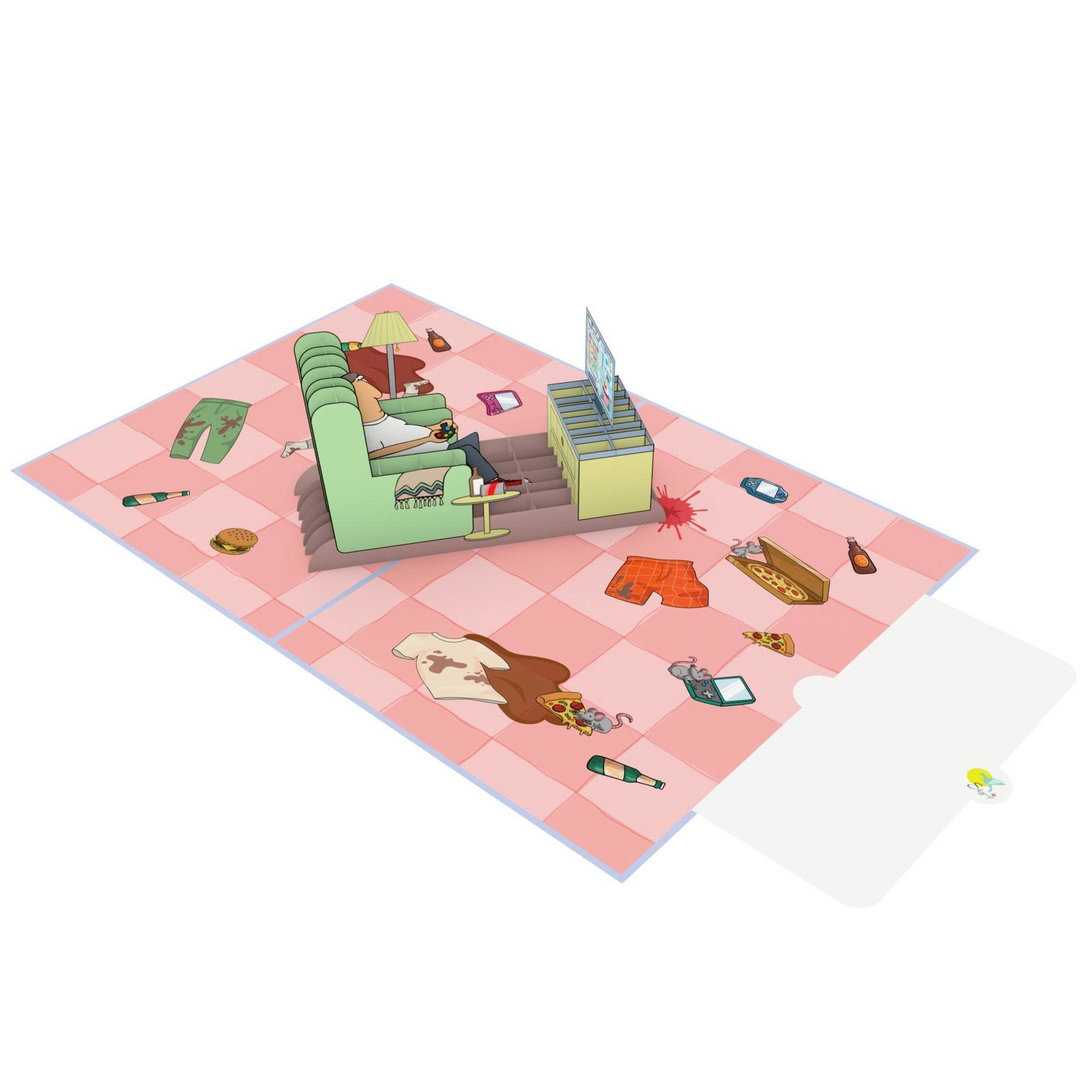 Game Addictor 3D Pop Up Card Game Addictor 3D Pop Up Card