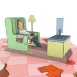 Game Addictor 3D Pop Up Card