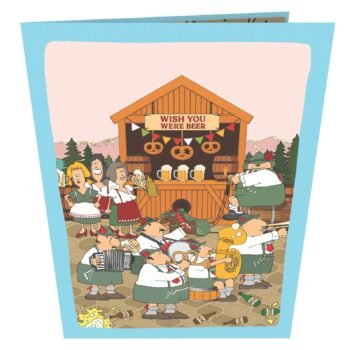 German Band 3D Pop Up Card