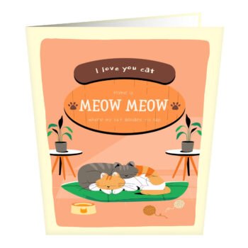 Happy Cat Day Greeting Card