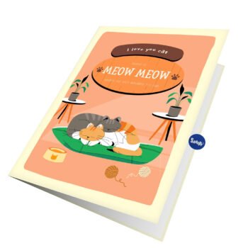 Happy Cat Day Greeting Card