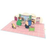 Injection Nurse 3D Pop Up Card