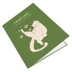 Lazily Cat Greeting Card