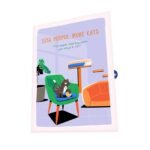 Less People More Cats Greeting Card