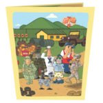 Military 3D Pop Up Card