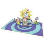 Money Vacuum 3D Pop Up Card