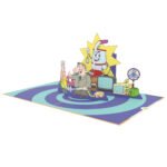 Money Vacuum 3D Pop Up Card