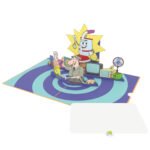 Money Vacuum 3D Pop Up Card