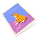 Muddy Paws Greeting Card