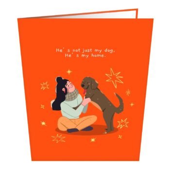 My Friends My Home Greeting Card