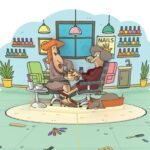 Nail Woman 3D Pop Up Card