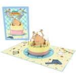 Naked Birthday Man 3D Pop Up Card – A Cheeky Surprise Full of Laughs