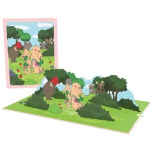 Naked Couple 3D Pop Up Card