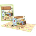 Oven Woman 3D Pop Up Card