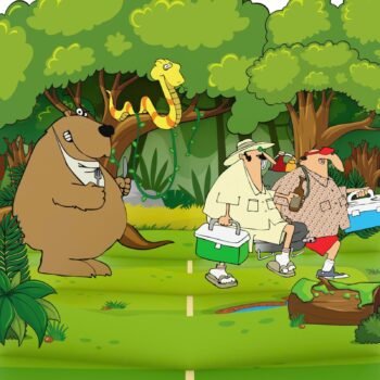 Picnic With Friends 3D Pop Up Card