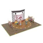 Rock Band 3D Pop Up Card