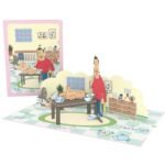 Stinky Diaper 3D Pop Up Card