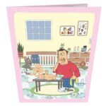 Stinky Diaper 3D Pop Up Card