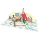 Stinky Diaper 3D Pop Up Card