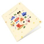 Summer Dog Iconic Greeting Card