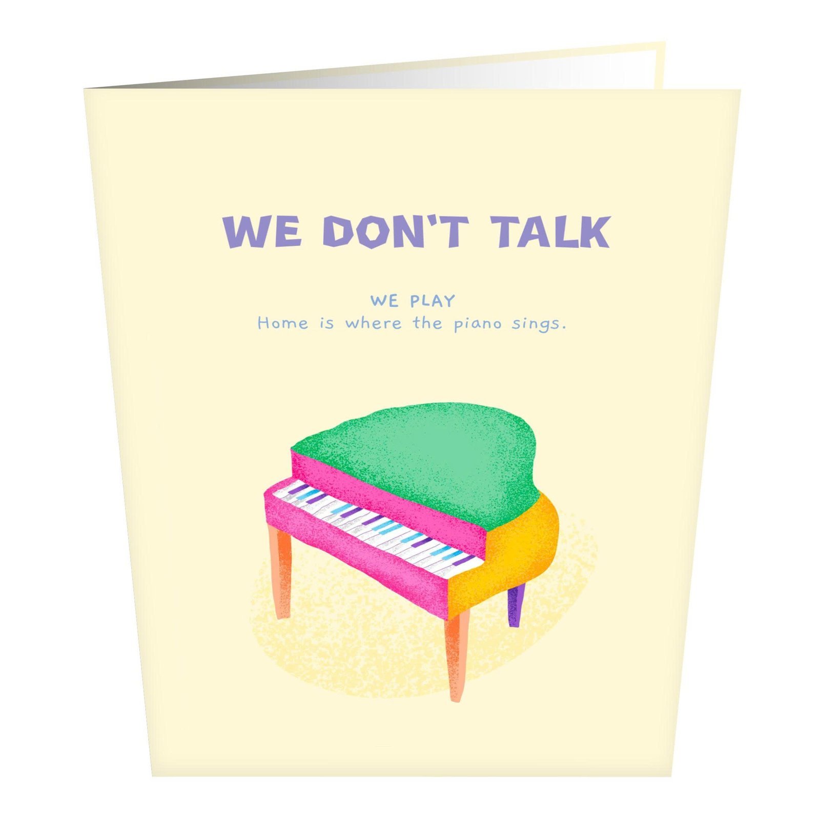 the piano sings greeting card (1) The Piano Sings Greeting Card