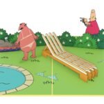 Thong Burn Man 3D Pop Up Card