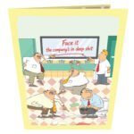 Toilet Man 3D Pop Up Card