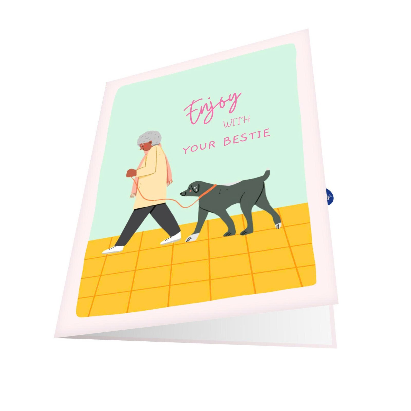 Walking Walking Greeting Card Walking Walking Greeting Card