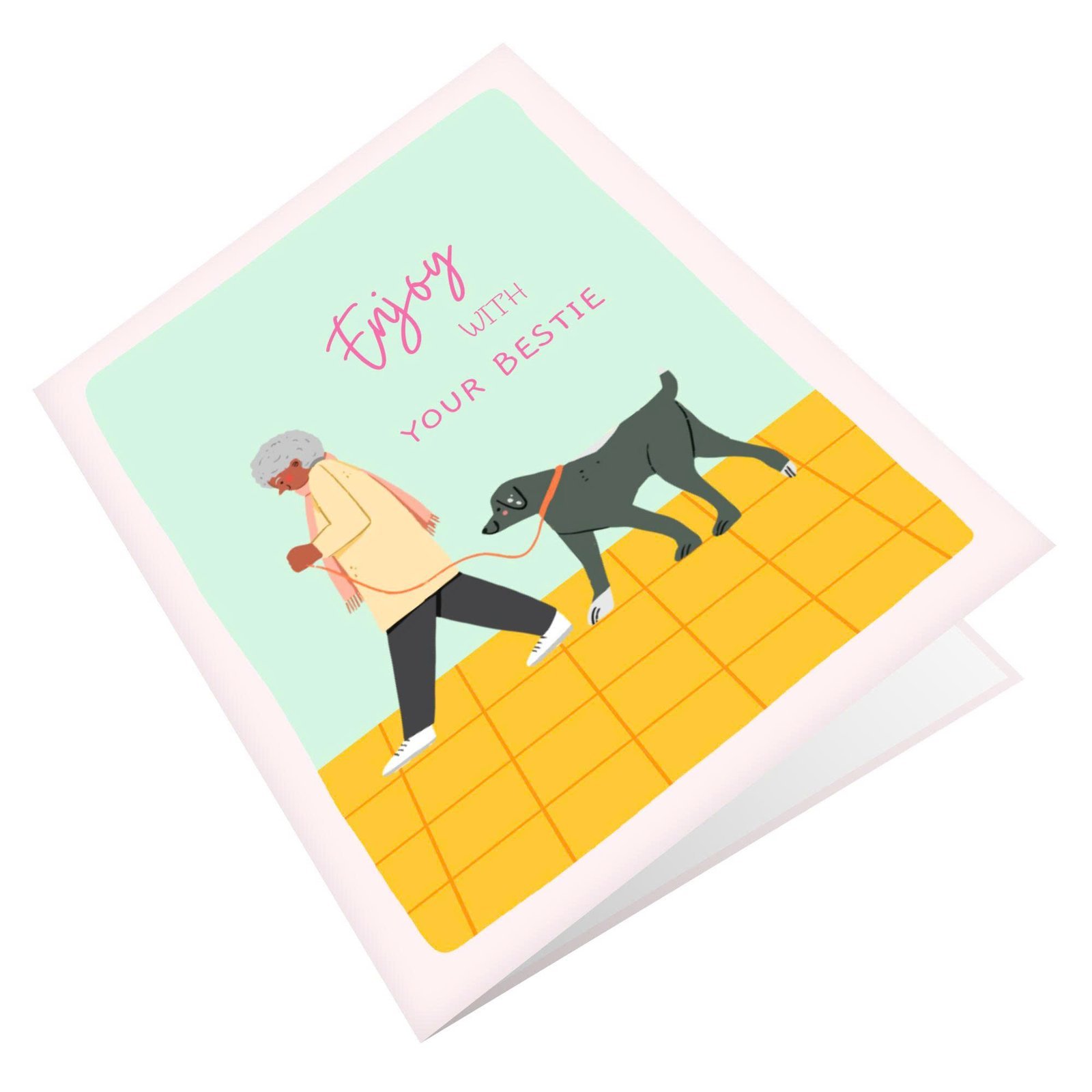 Walking Walking Greeting Card Walking Walking Greeting Card