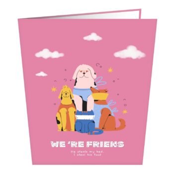 We Are Friends Greeting Card