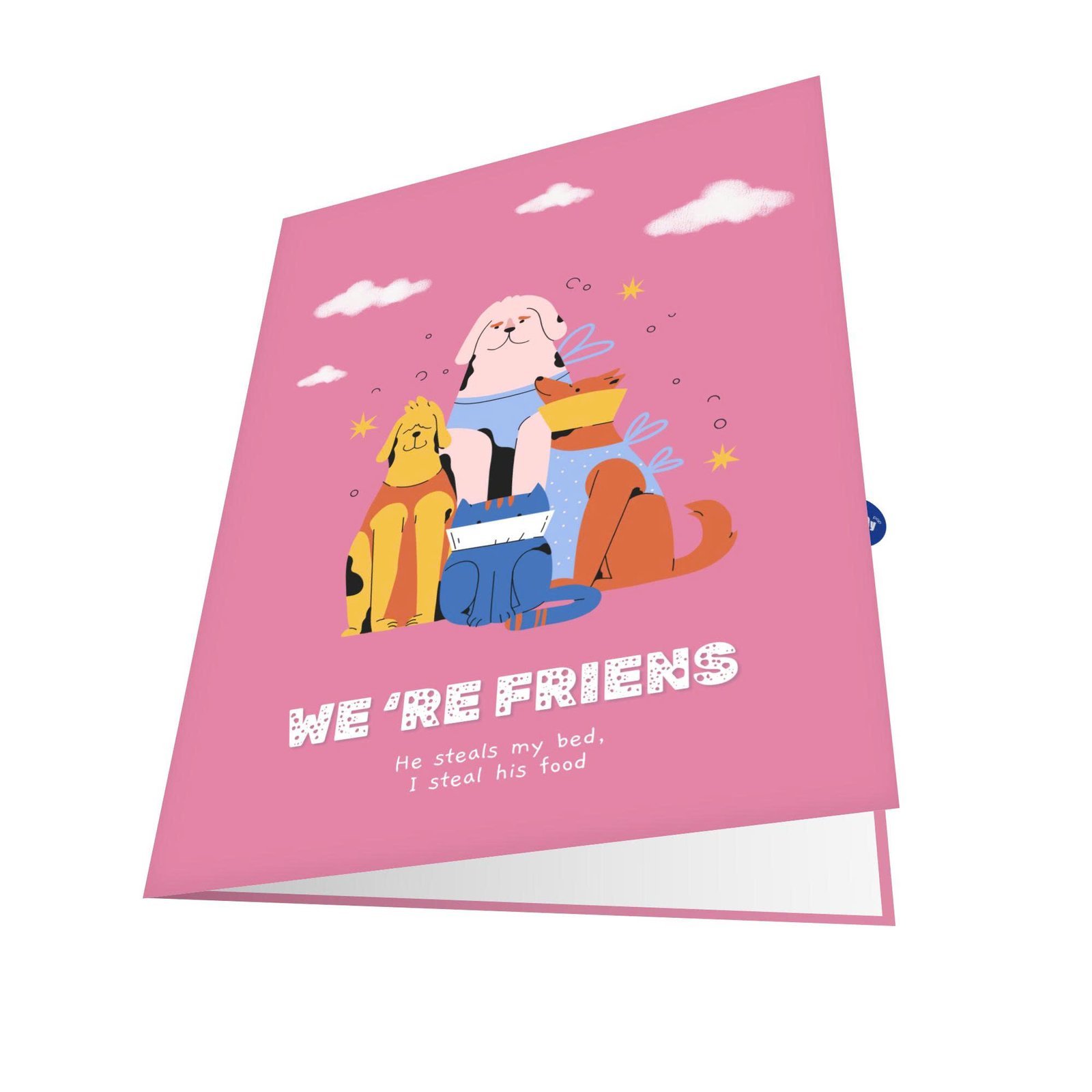 We Are Friends Greeting Card We Are Friends Greeting Card