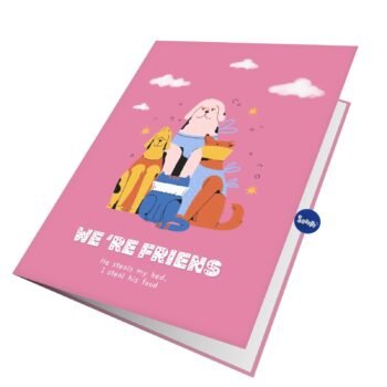 We Are Friends Greeting Card