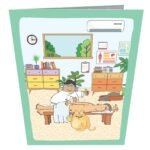 Acupuncture Doctor 3D Pop Up Card