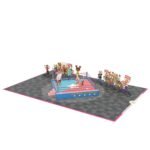 Boxer Knocker 3D Pop Up Card