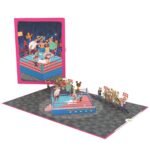 Boxer Knocker 3D Pop Up Card