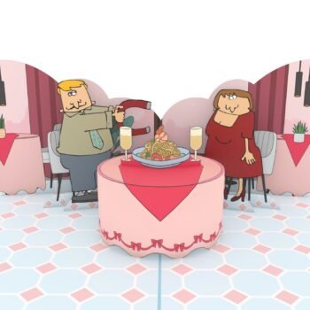 Chick Magnet 3D Pop Up Card