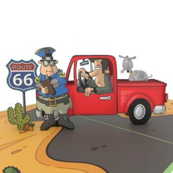 Giving Ticket 3D Pop Up Card