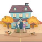 Kissing Husband 3D Pop Up Card