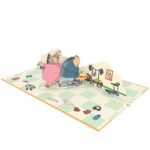 Scaling Man 3D Pop Up Card