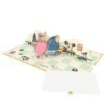 Scaling Man 3D Pop Up Card